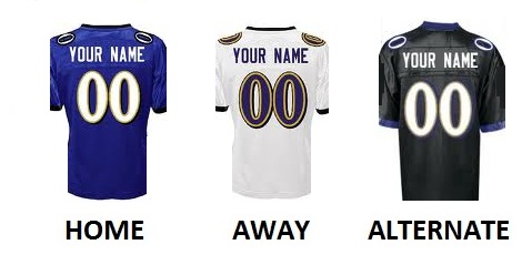 (image for) BALTIMORE Pro Football Number Kit